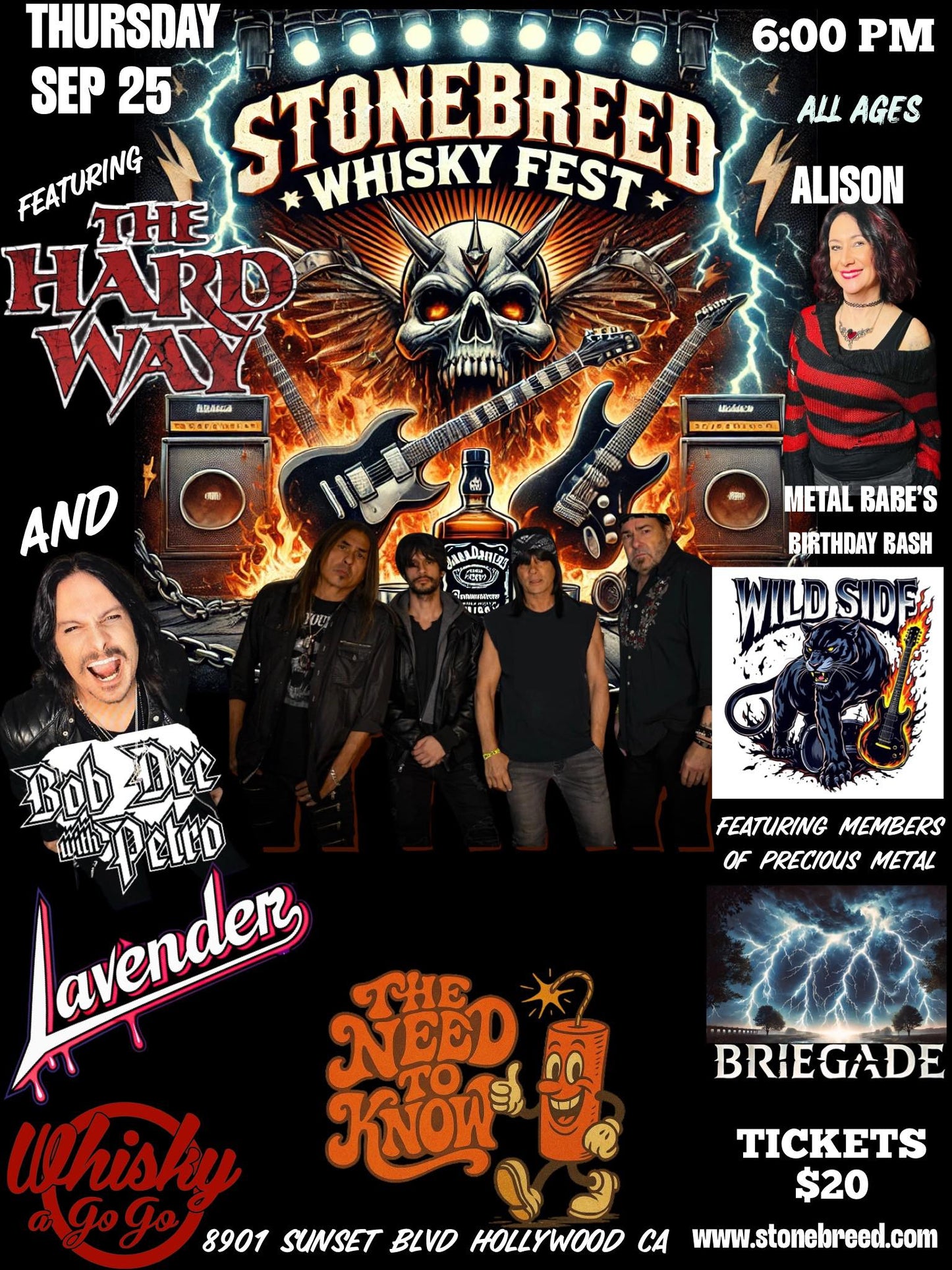 STONEBREED headlines The Whisky September 25th
