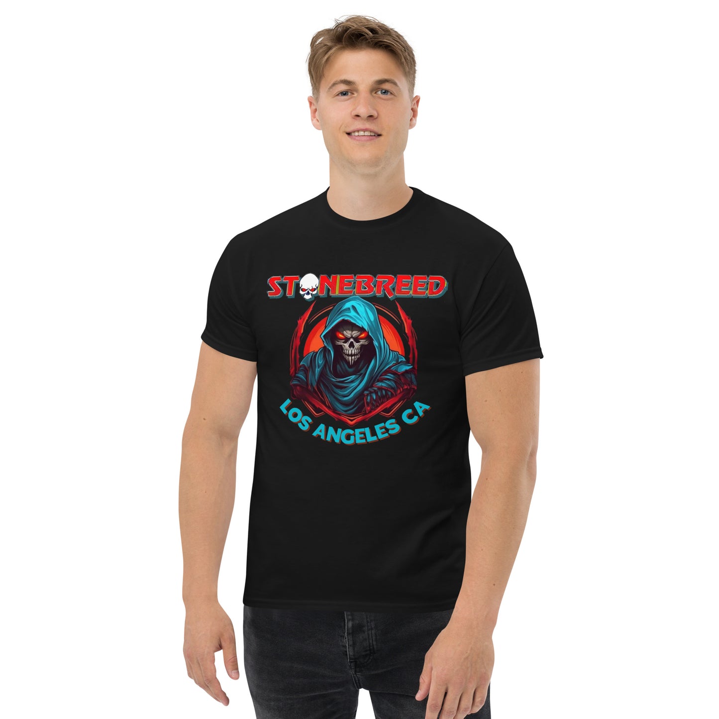 STONEBREED Los Angeles Skull Men's classic tee