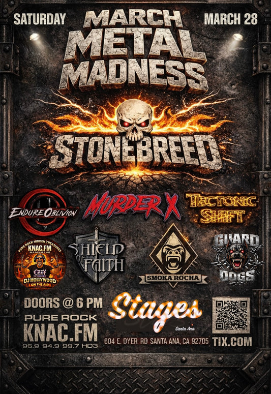 STONEBREED LIVE AT STAGES