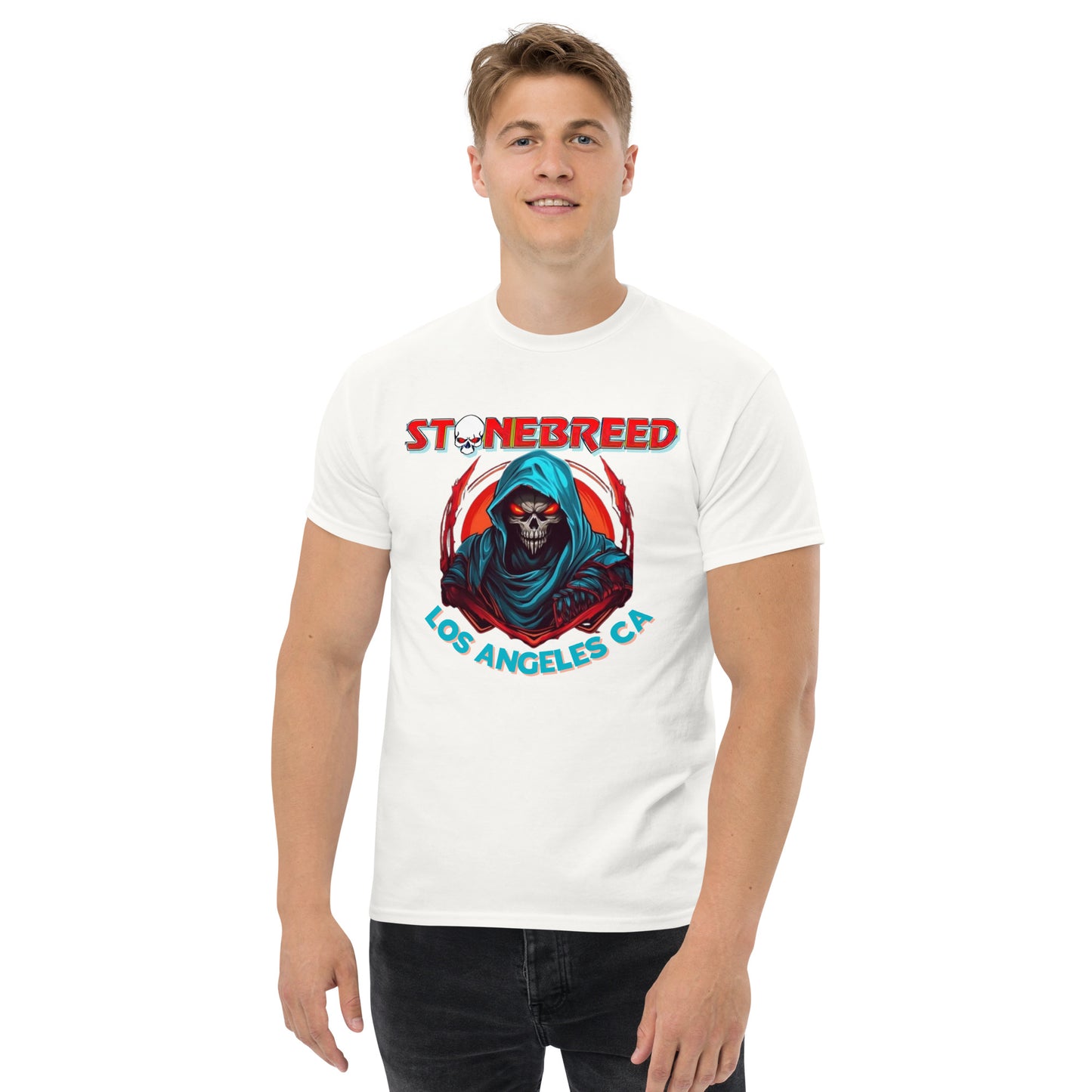 STONEBREED Los Angeles Skull Men's classic tee