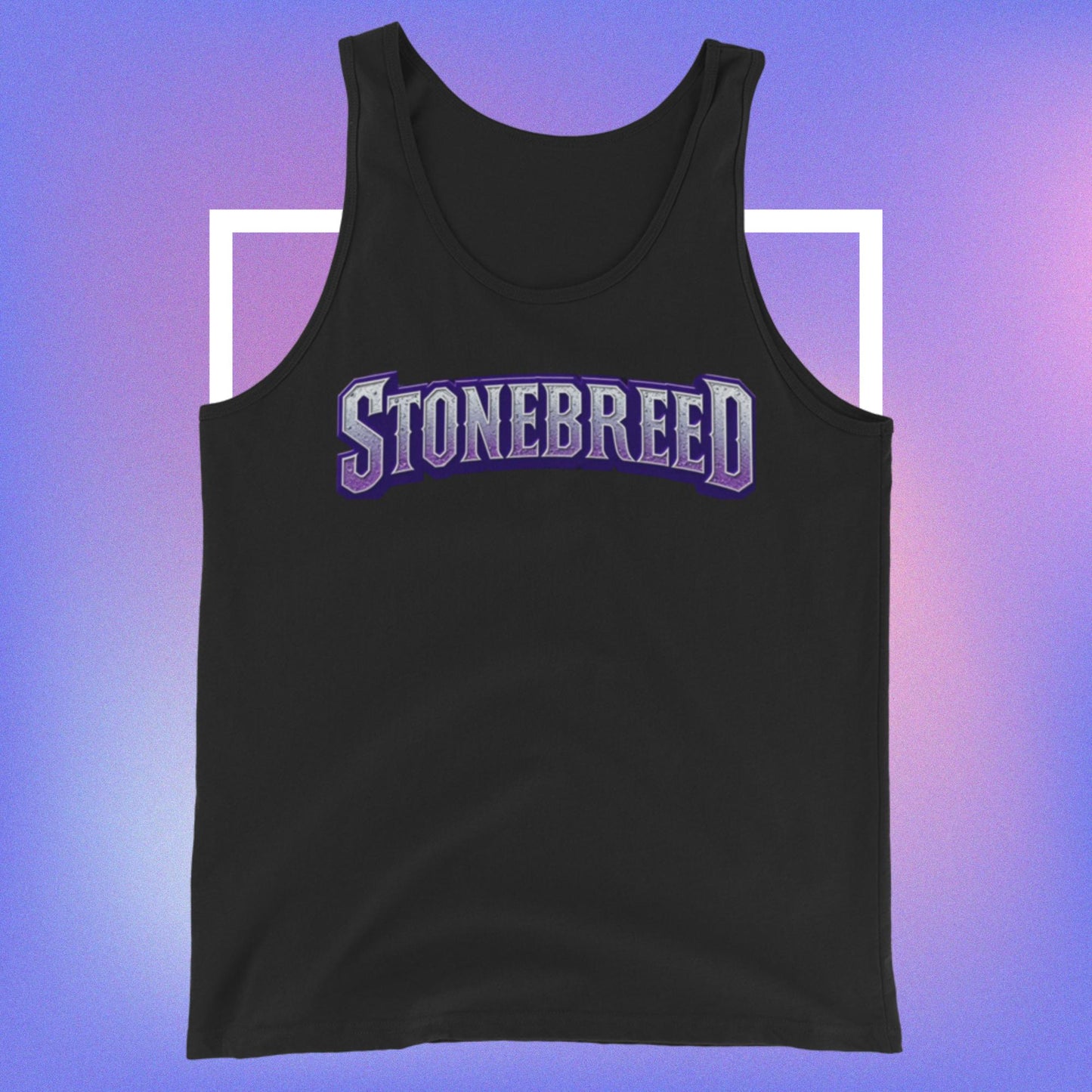 STONEBREED Purple logo Tank Top