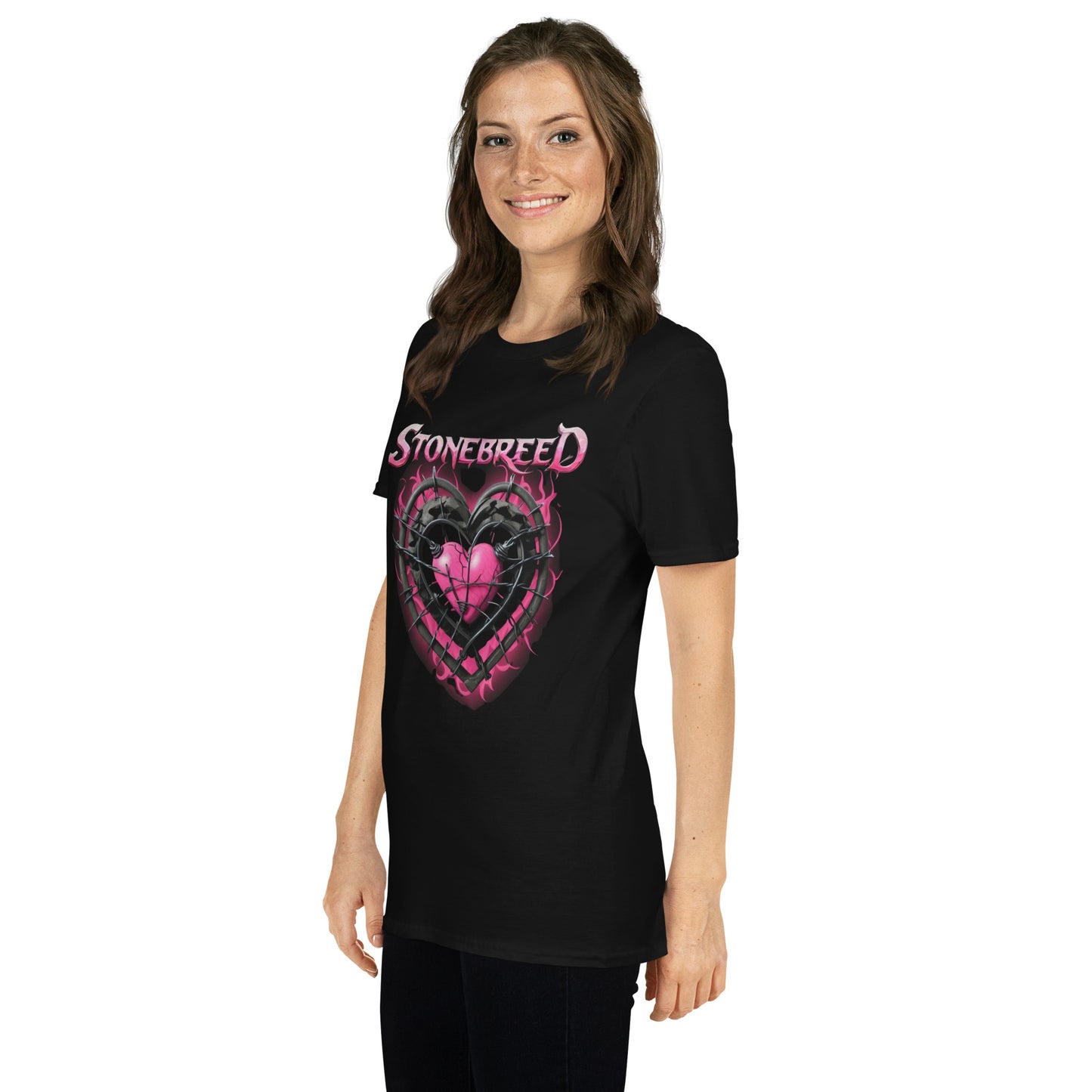 STONEBREED Black Heart Short-Sleeve Unisex T-Shirt