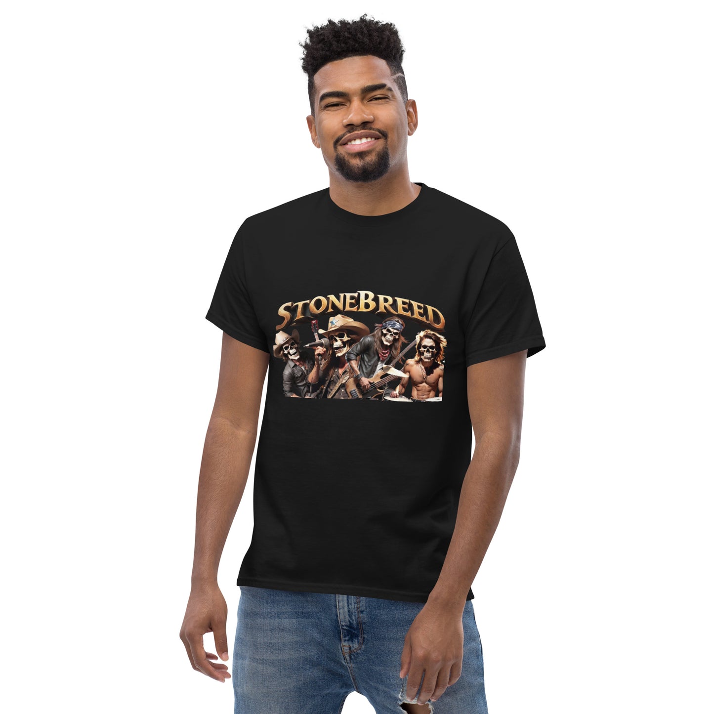 STONEBREED SKULL GROUP Unisex classic tee