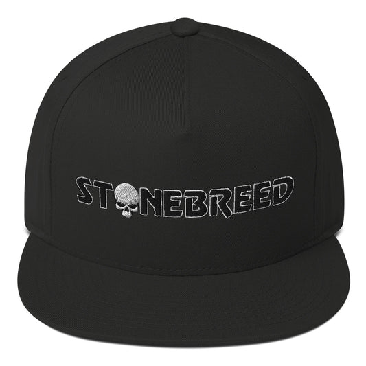 STONEBREED Flat Bill Cap STONEBREED, Rock Band, Hard Rock Band, Metal Band, Skull, Skull Logo, LA Band, Music, cool shirt, gift for him