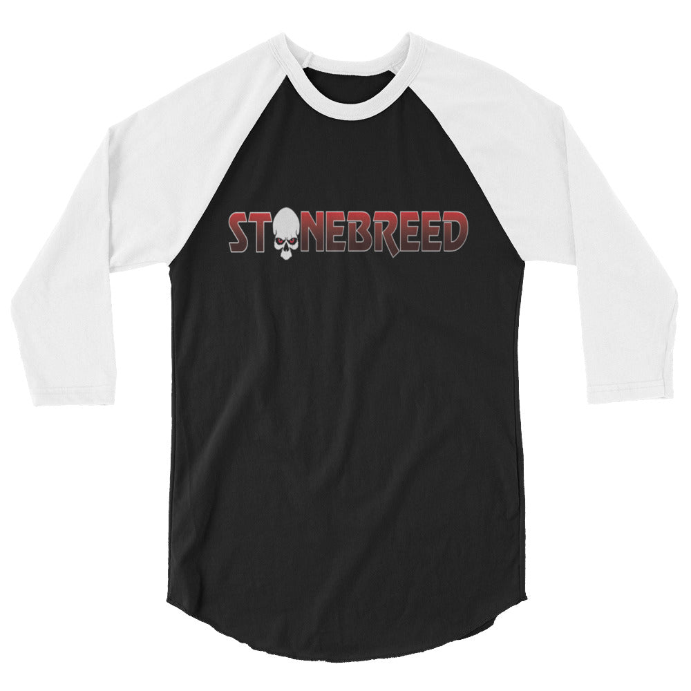 STONEBREED 3/4 sleeve raglan shirt STONEBREED, Stonebreed Jersey, Rock Band, Hard Rock Band, Metal Band, Skull, Skull Logo, LA Band, Music,