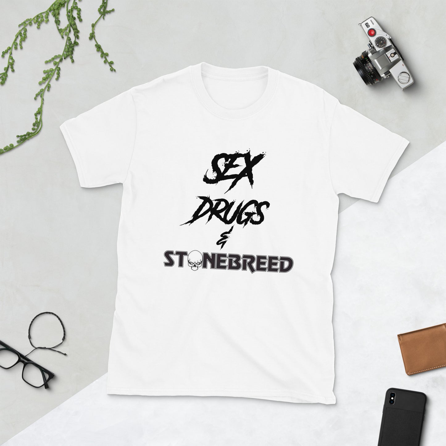 STONEBREED Sex Drugs & Stonebreed Short-Sleeve Unisex T-Shirt